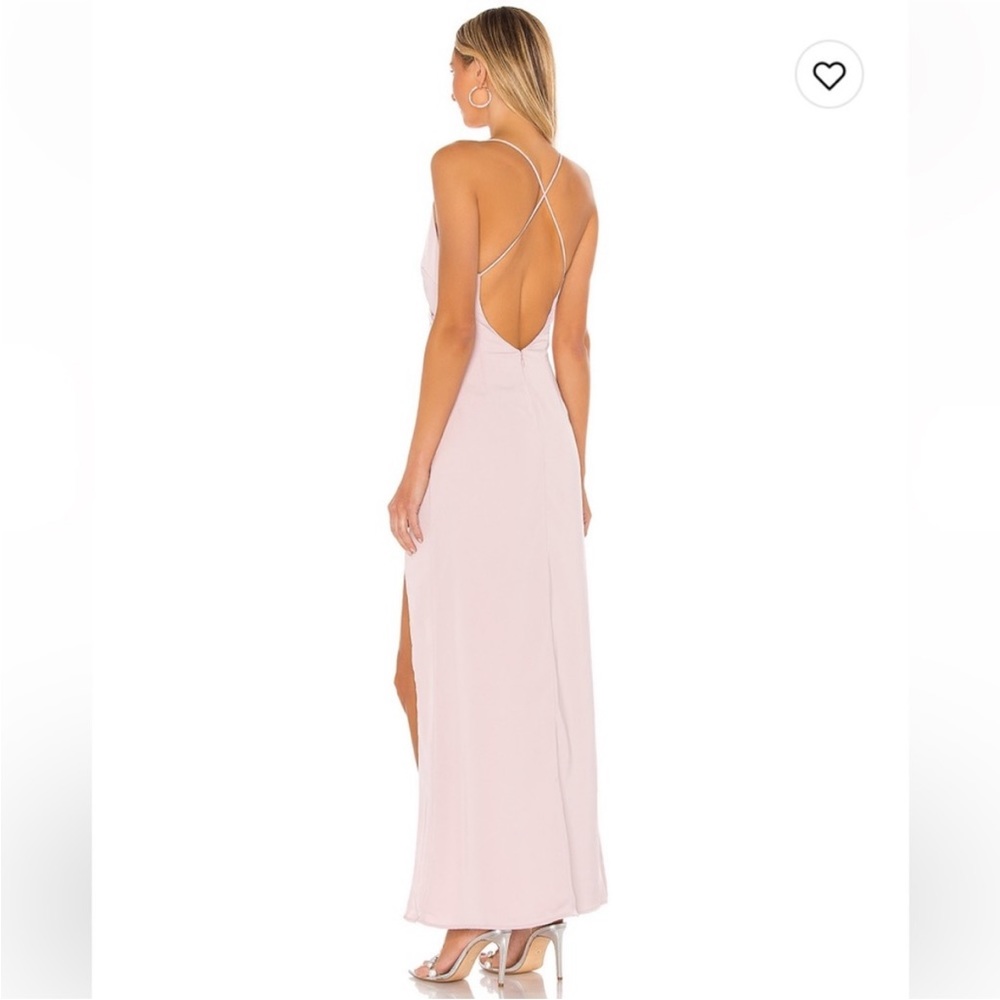 superdown Belle Slit Maxi Dress in Mauve XS